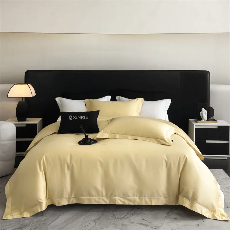 1000TC Egyptian Cotton Luxury Embroidery Hotel Style Bedding Set