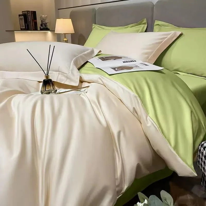 Luxury 100% Cotton 4Piece Bedding Set