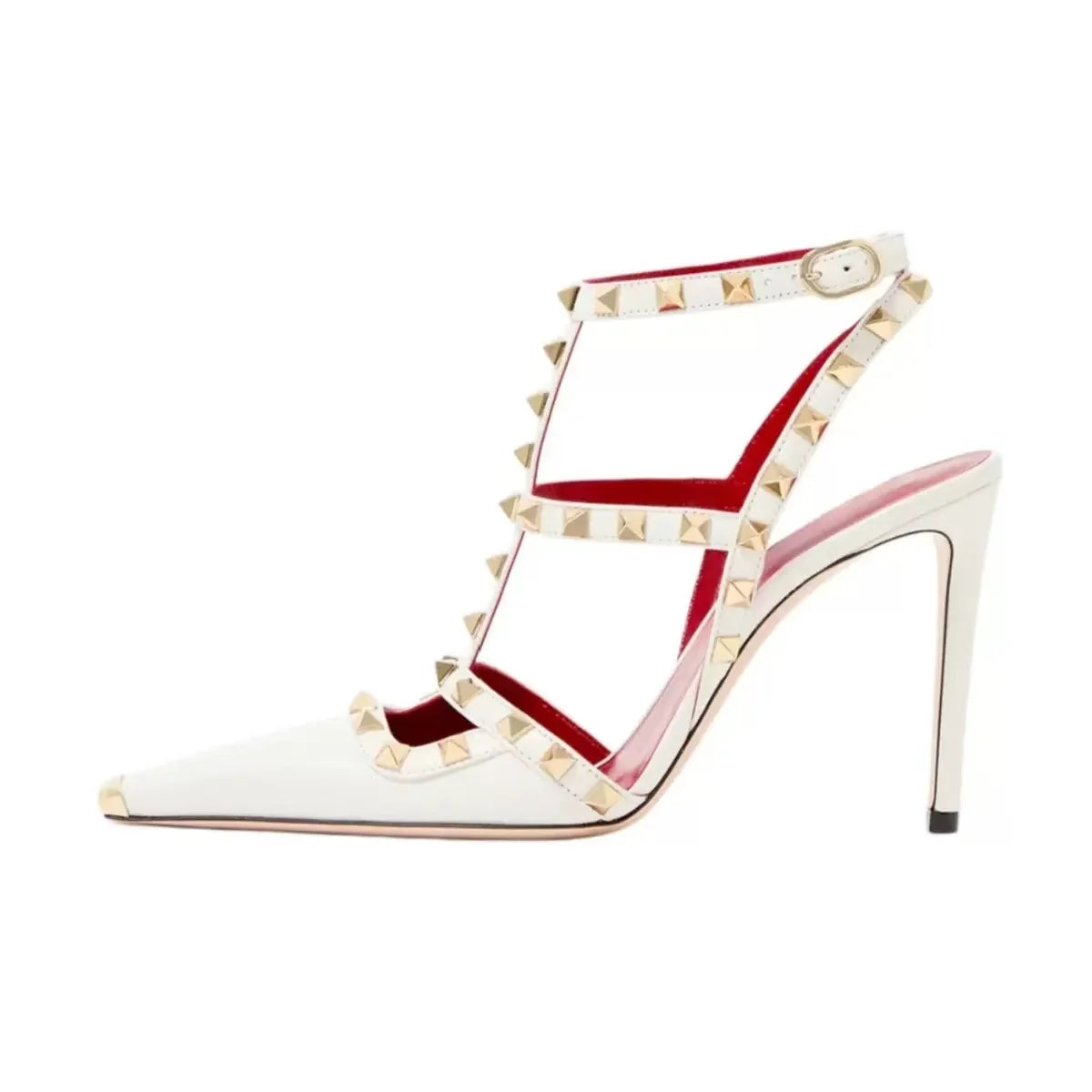 Women Rock Studded High Heels