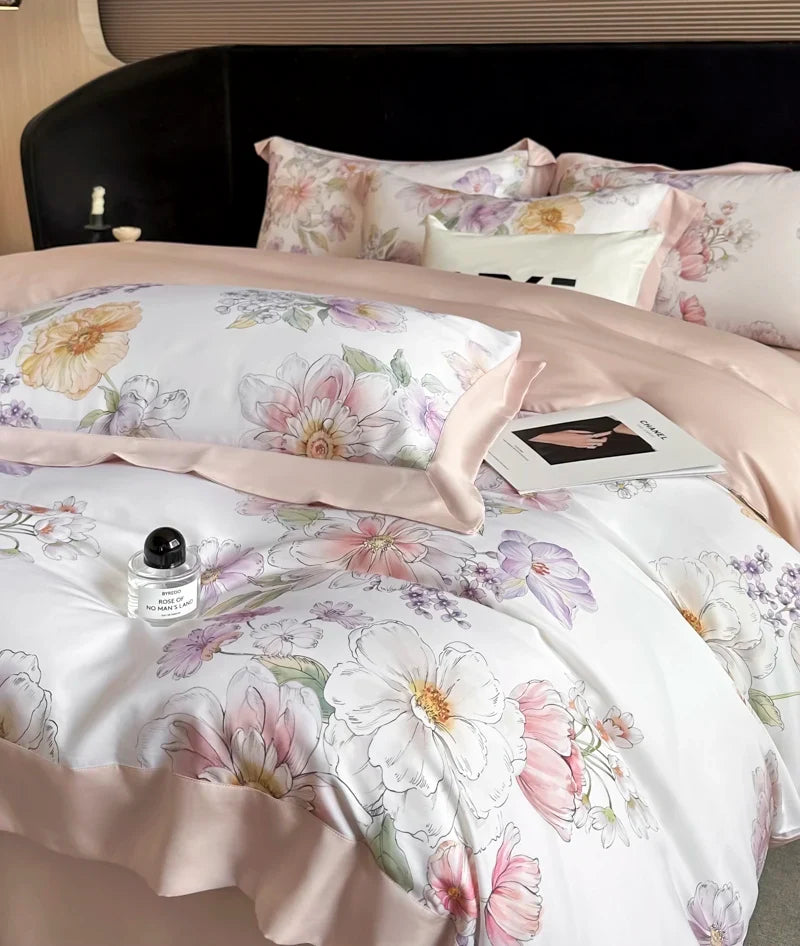 100% Lyocell Soft Silky Cooling Luxury Bedding Set