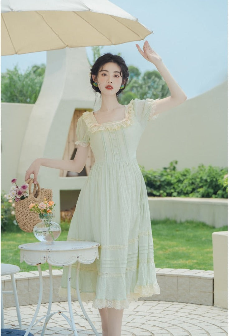 Cozy Garden Cottagecore Dress
