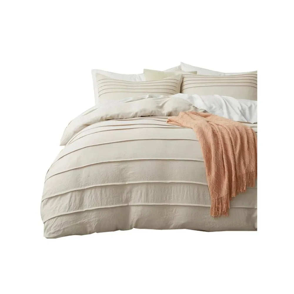 Luxury Satin Bed Sheet Set Deluxe Duvet Comforter Bedding Set