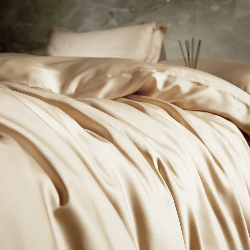 600TC Lyocell Bamboo Fiber Silky Cool Feeling Bedding Set