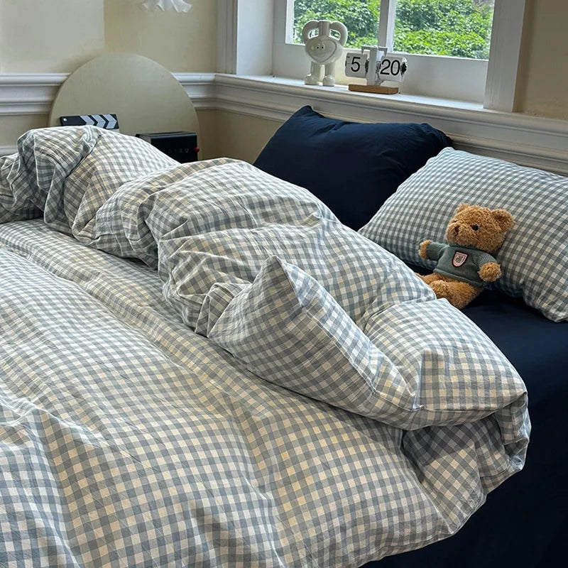 Japanese Retro Stripe Bedding Sets