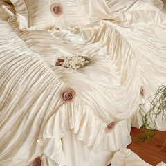 100% Cotton Romantic Princess Wedding Bedding Set