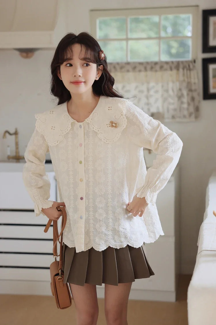 Kawaii Cottagecore Long Sleeve Shirt