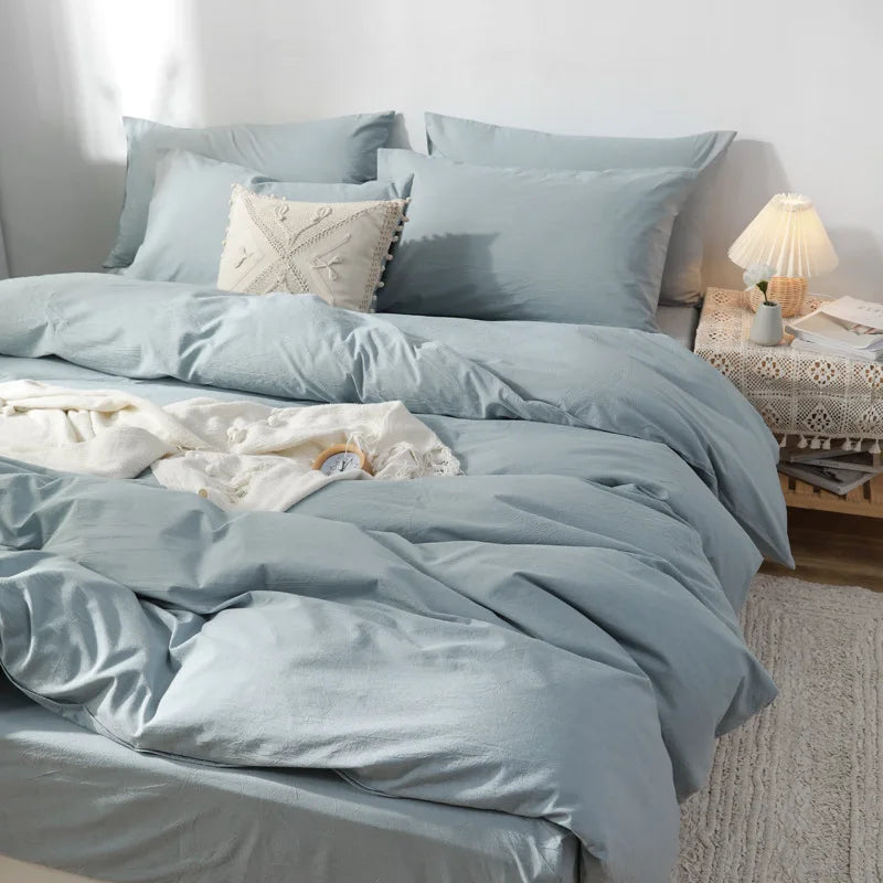 Solid Color Bedding Set