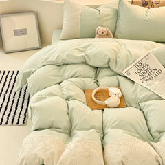 Korean Style Lace Bedding Sets