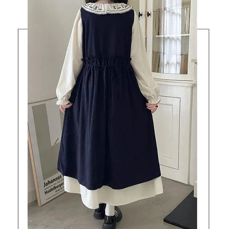 Broom Swamp 2-Piece Cottagecore Dress