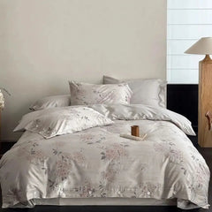 100% Cotton Yarn-dyed Jacquard Luxury Bedding Set