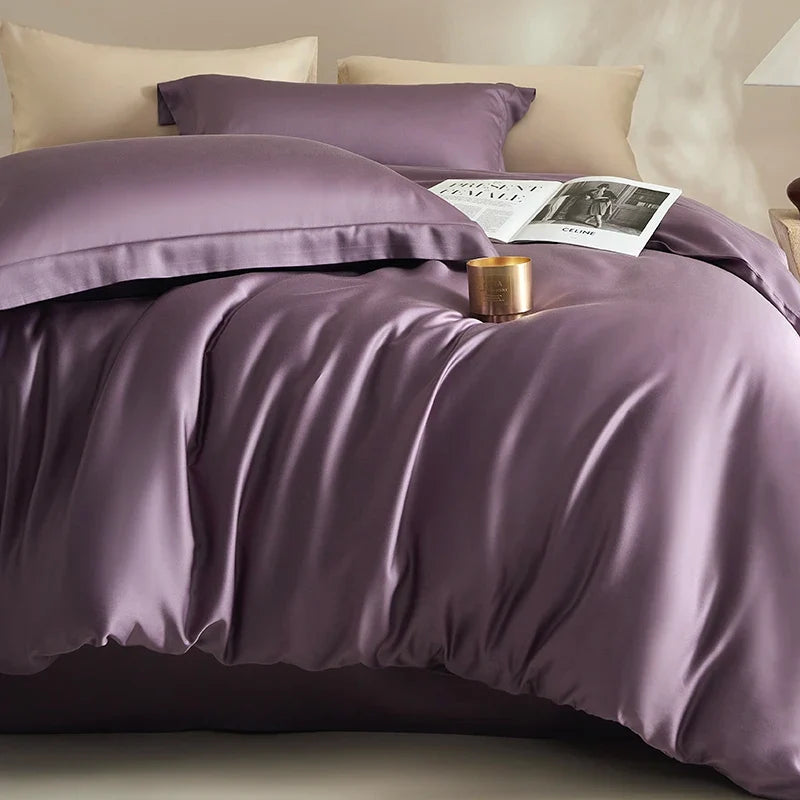 600TC Lyocell Soft Silky Cooling Bedding Set