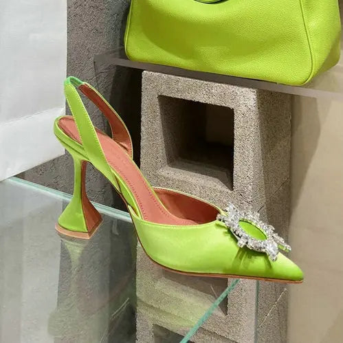 brand Rhinestones Bowknot Women Pumps