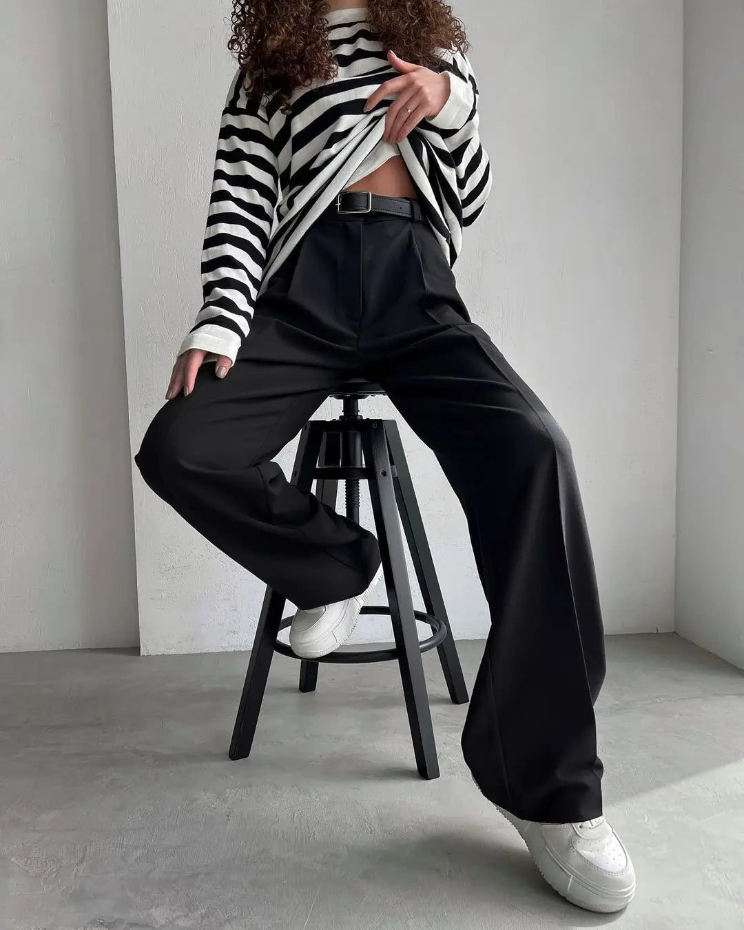 All Business Formal Loose Fit Pants