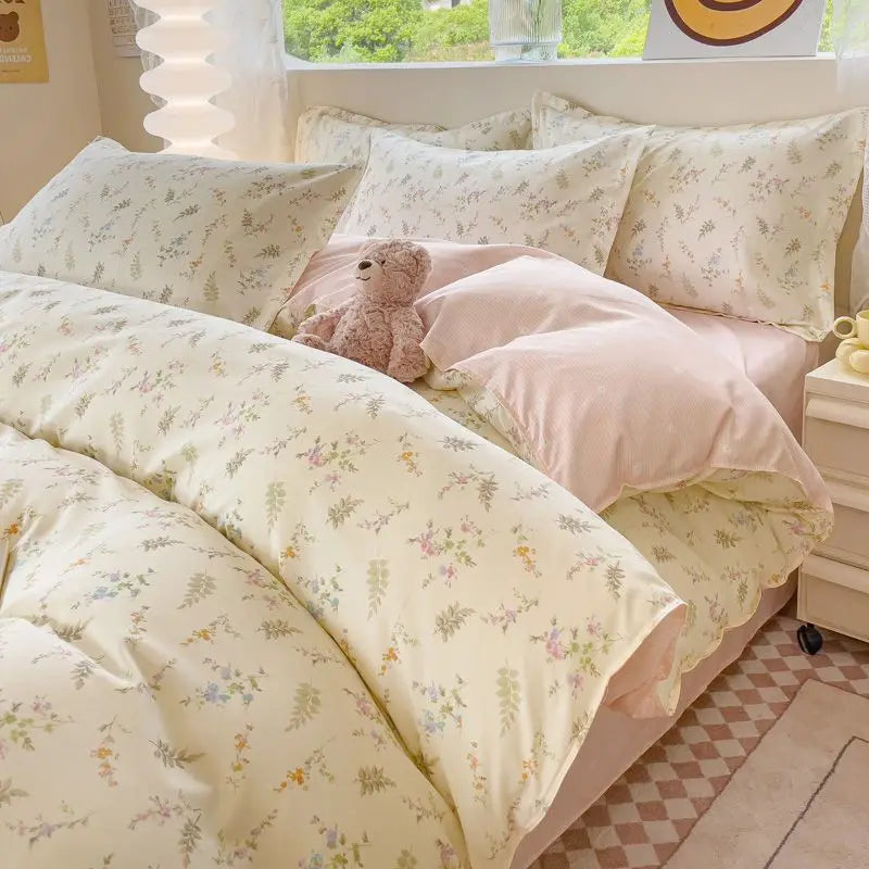 Fashion Floral Bedding Set
