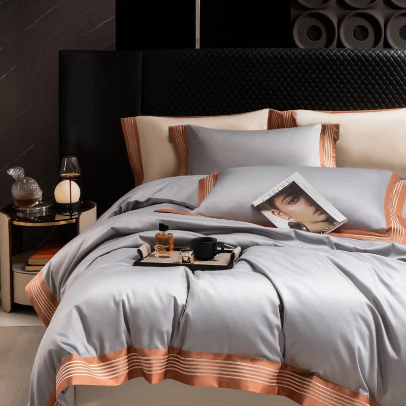 1000TC Egyptian Cotton Luxury Embroidery Bedding Set