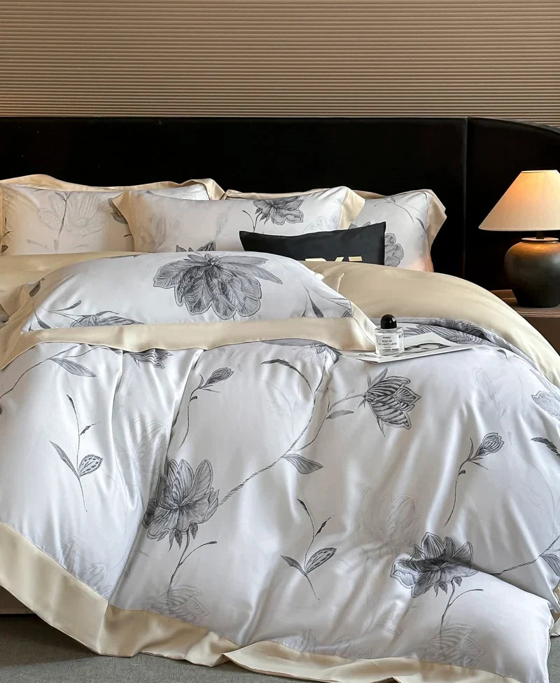 100% Lyocell Soft Silky Cooling Luxury Bedding Set