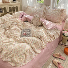Princess Style French Printed Bedding Set