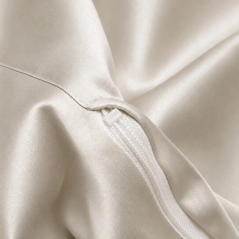 Hotel Style Solid Color Luxury 1000TC Egyptian Cotton Soft Bedding Set