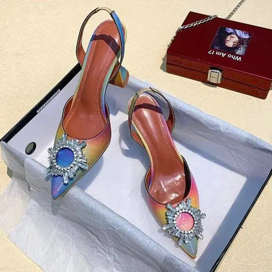 brand Rhinestones Bowknot Women Pumps