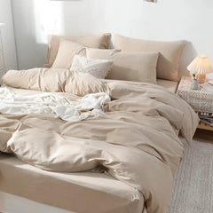 Solid Color Bedding Set