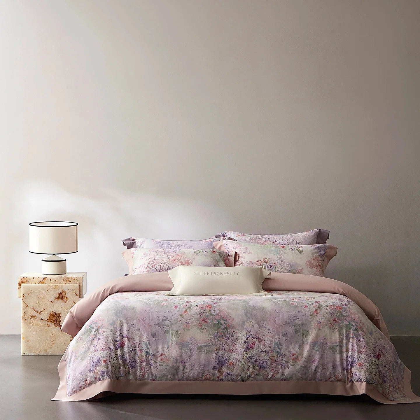 Vintage Oil Painting Style Rose Flowers Pattern Bedding Set