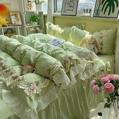 Korean Version of Princess 4piece Bedding Set
