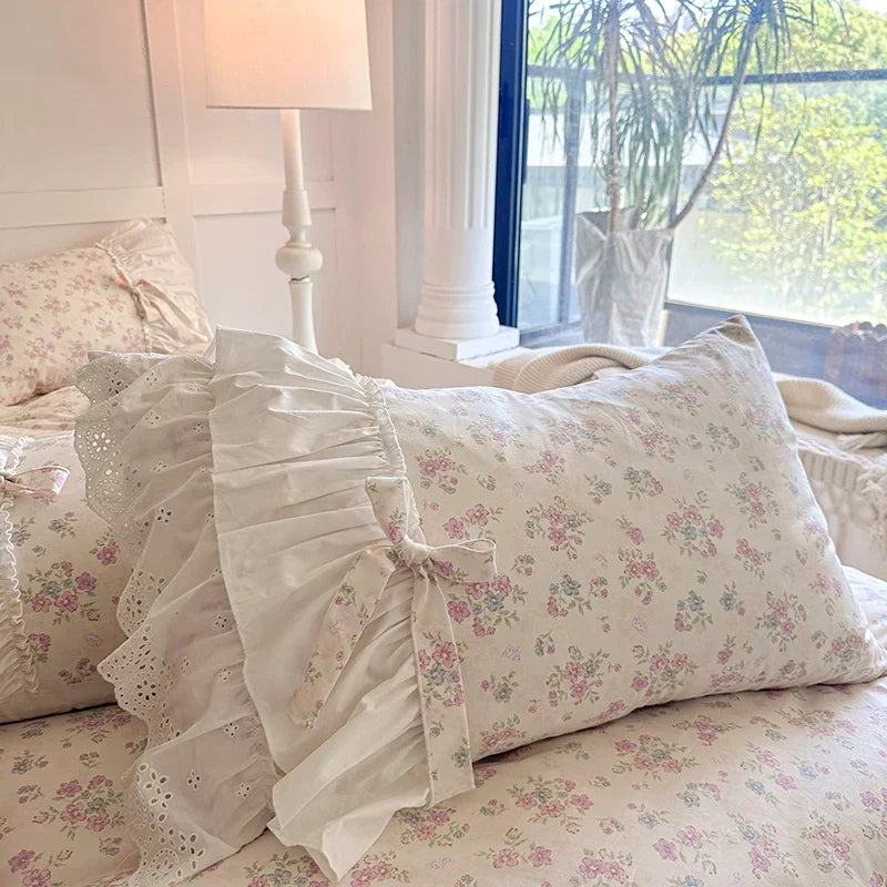 100% Cotton French Floral Bedding Set