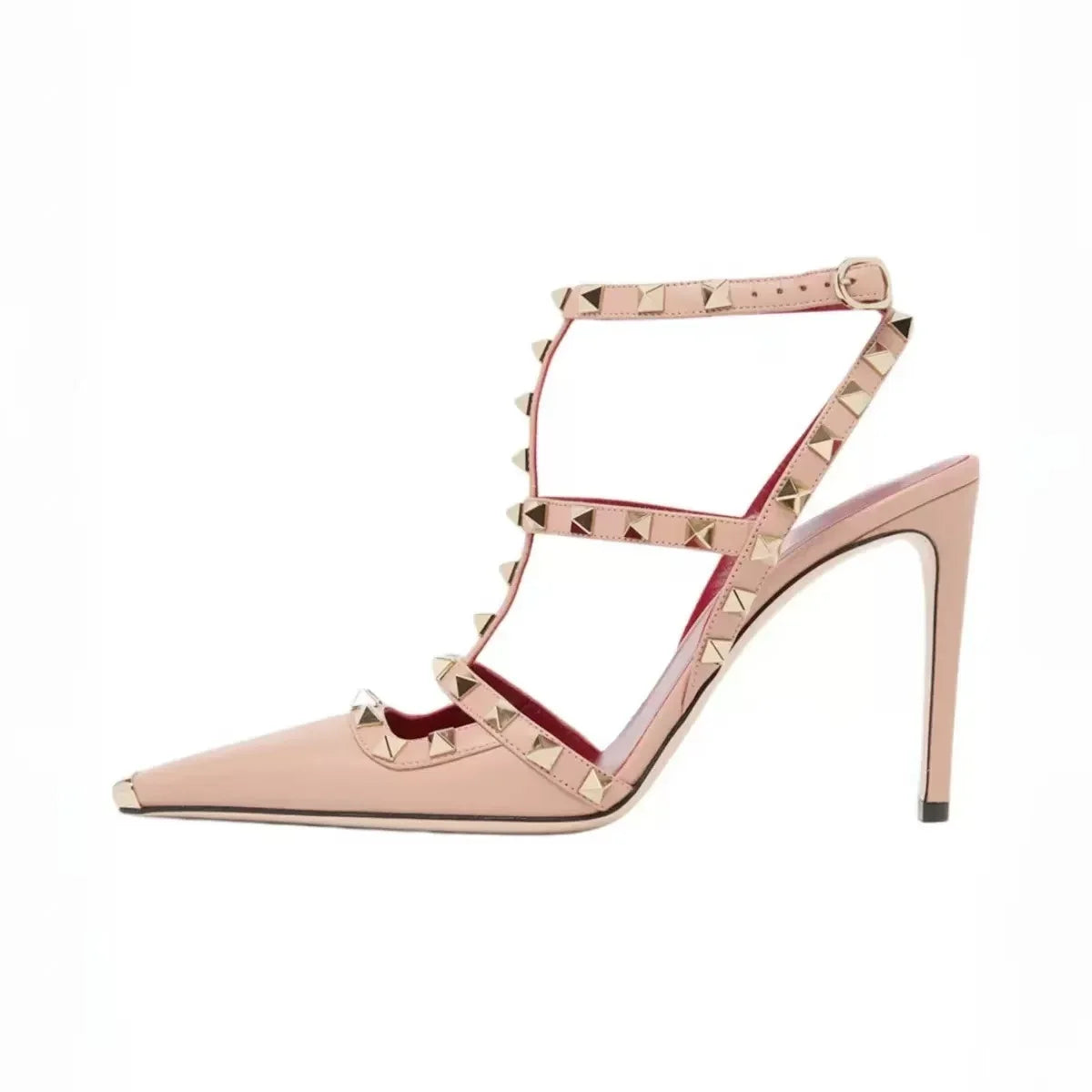 Women Rock Studded High Heels