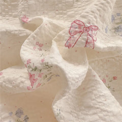 3/4Pcs Korean Princess Style Ruffles Bedding Set
