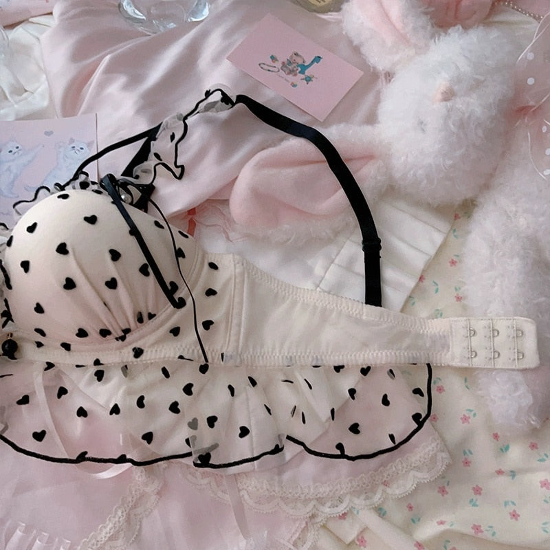 Fairycore Heart Larme Puppen-Dessous-Set