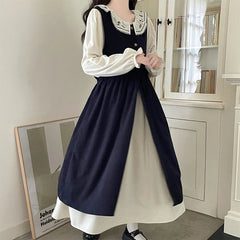 Broom Swamp 2-Piece Cottagecore Dress