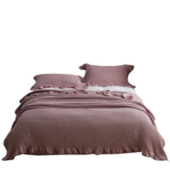 100% Cotton Solid Color Soft No Shedding Bedding Set
