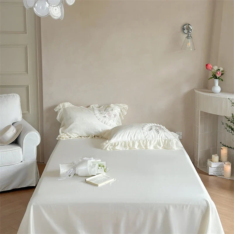 800TC Lyocell Cotton Jacquard Soft Silky Bedding Set