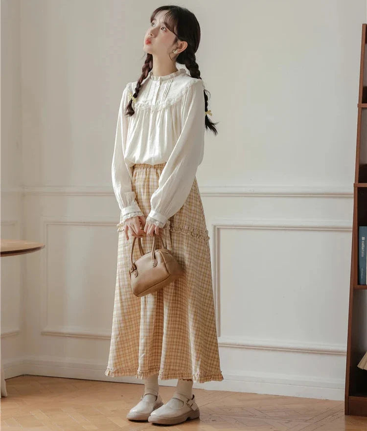 Cozy Morning Cottagecore Blouse