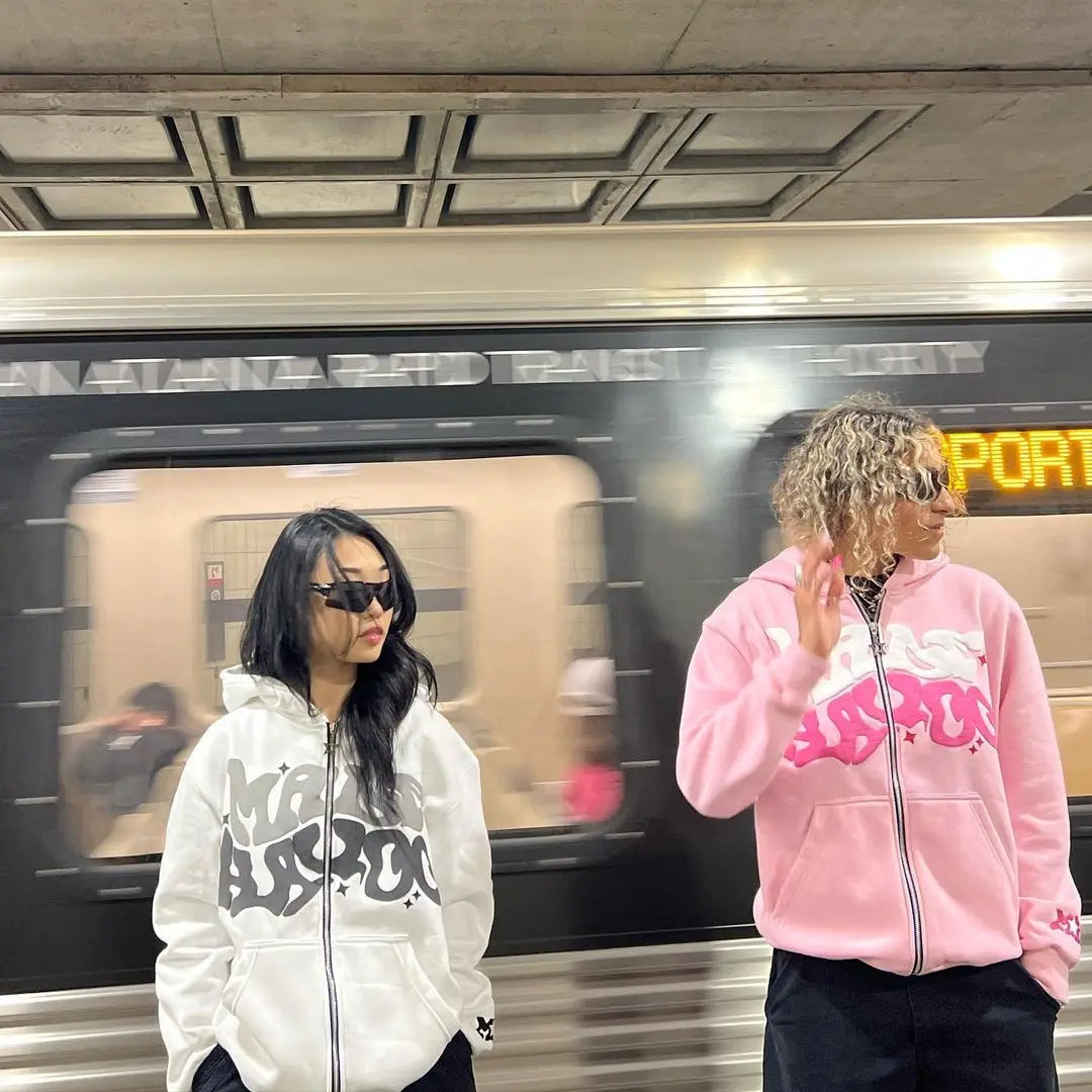 Graffiti Groove Urban Hoodie