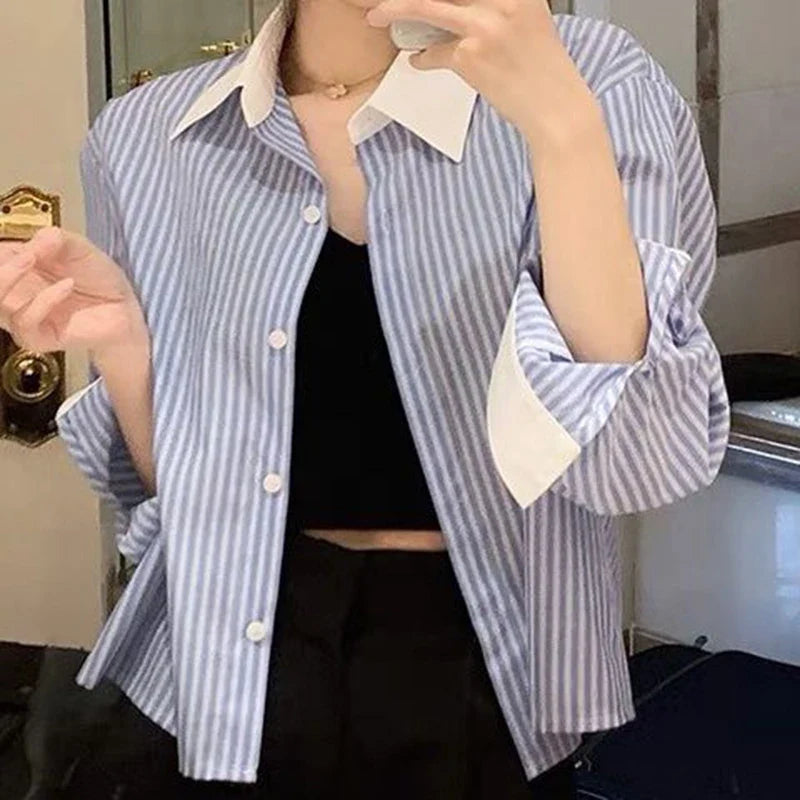 So Serious Striped Shirt