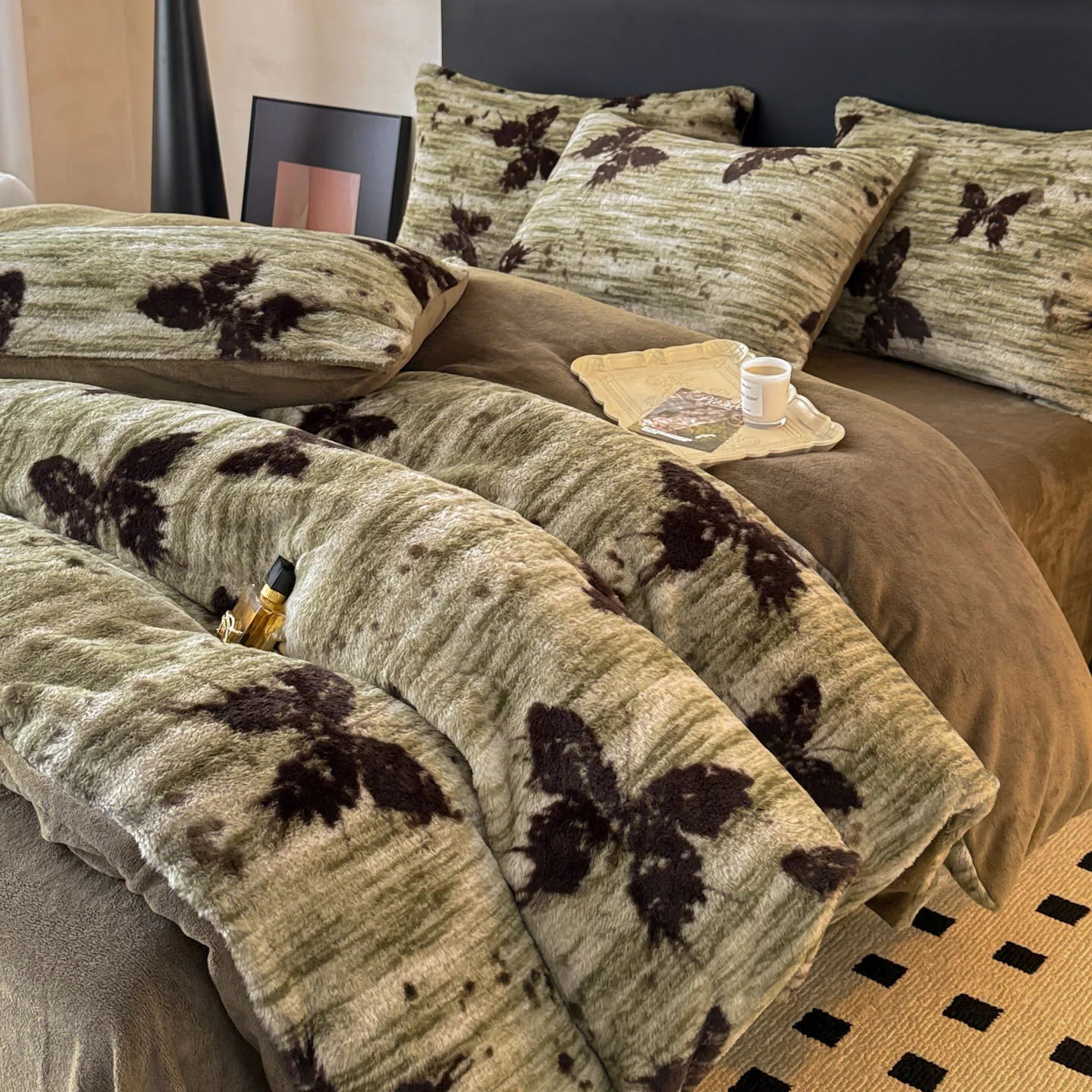 Winter Thick Velvet Bedding Set