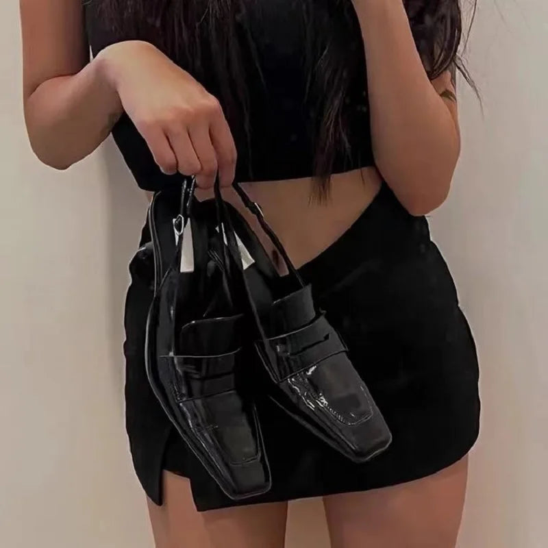 Elyna Square Kitten Heels