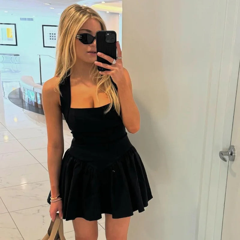 Sariah Backless Mini Dress
