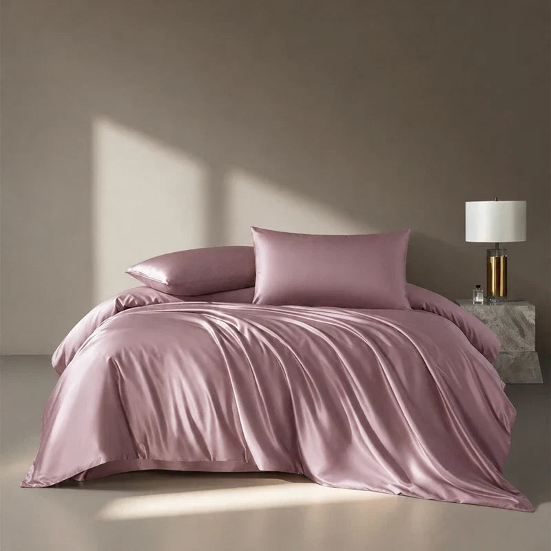 Hotel Style Solid Color Luxury 1000TC Egyptian Cotton Soft Bedding Set