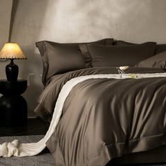 Luxury Solid Color Hotel Style Premium 1000TC Egyptian Cotton Bedding Set