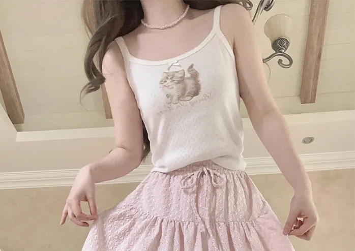 Kitty in Love Coquette Cami Top