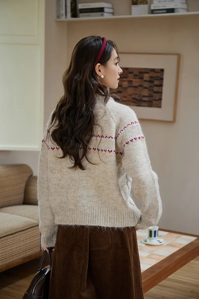 Lucia Cottagecore Cardigan with Embroidery