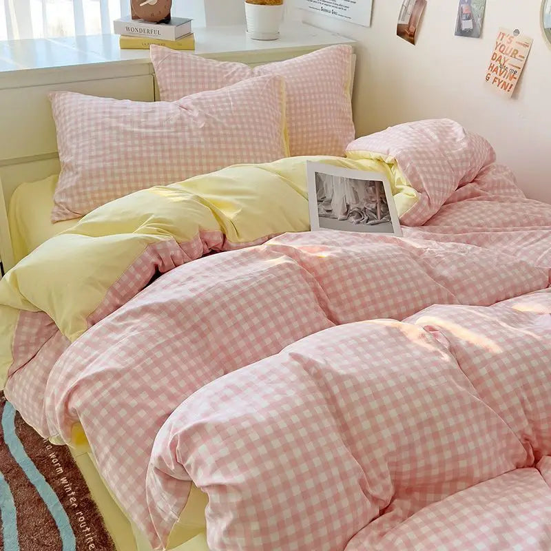 Black Red Bedding Set