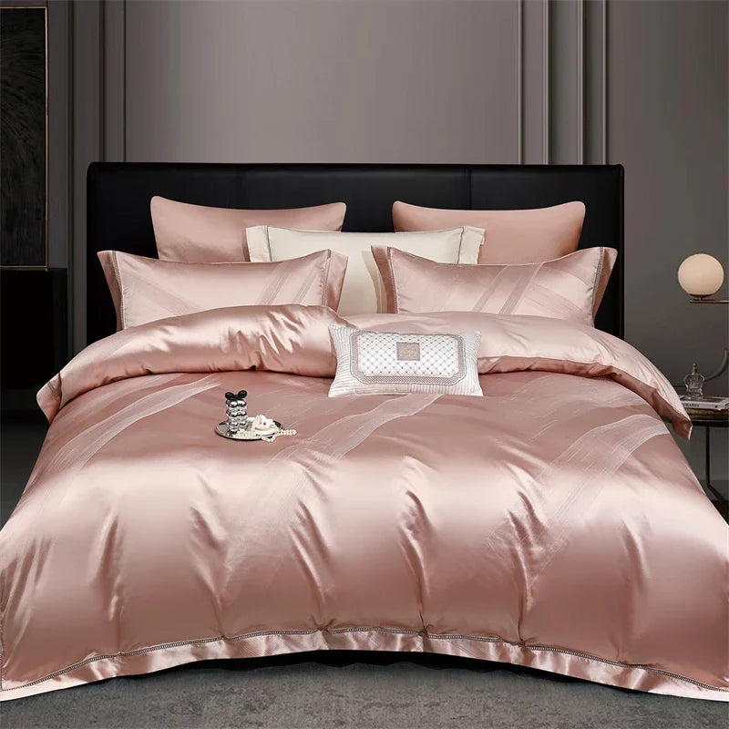 Modern Luxury Villa Egyptian Cotton Bedding Set