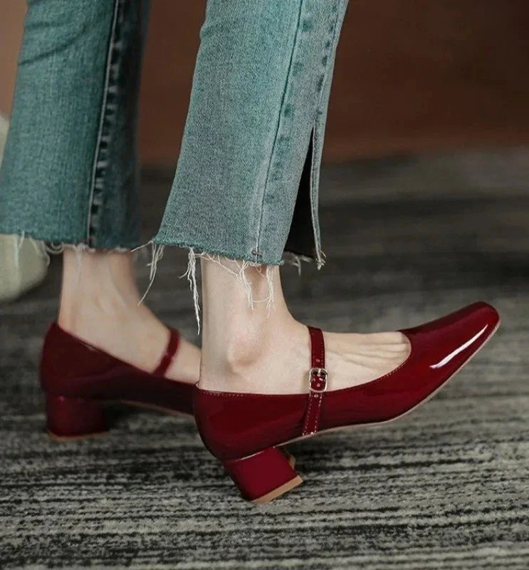Matalia Square Toe Pumps