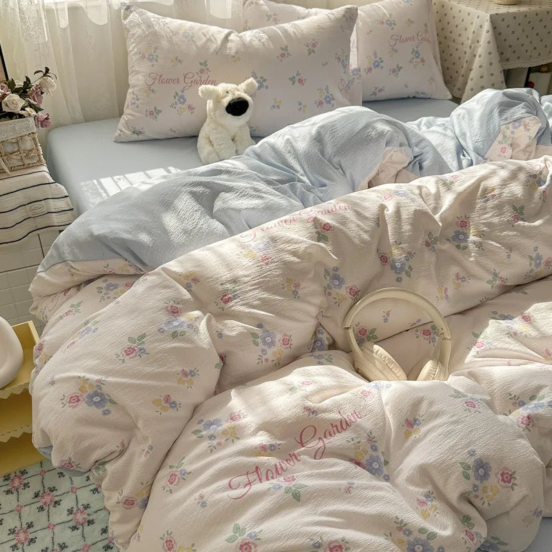 Korean Style Fashion Bedding Set