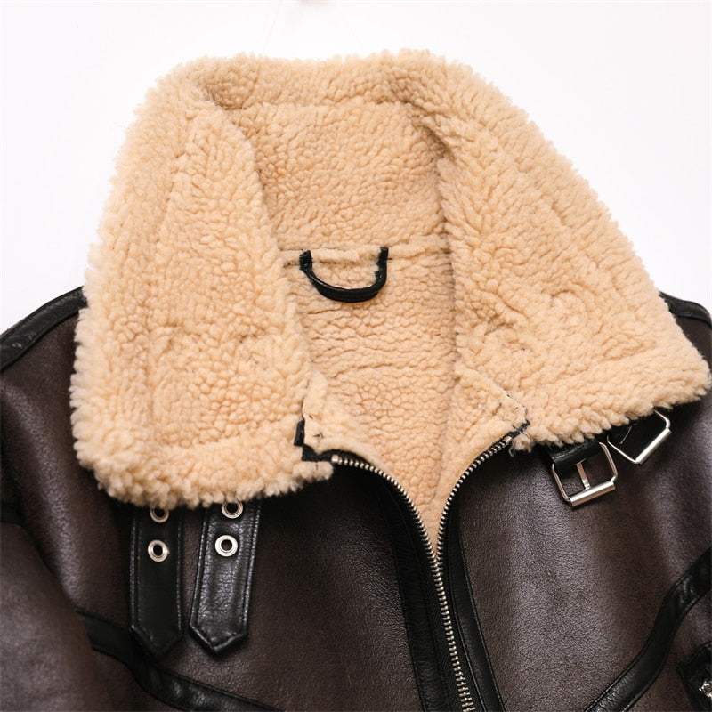 Jaxie Faux Leather Jacket