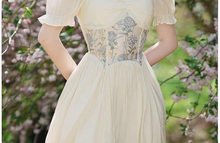Grace Pearl Vintage-style Romantic Royalcore Dress