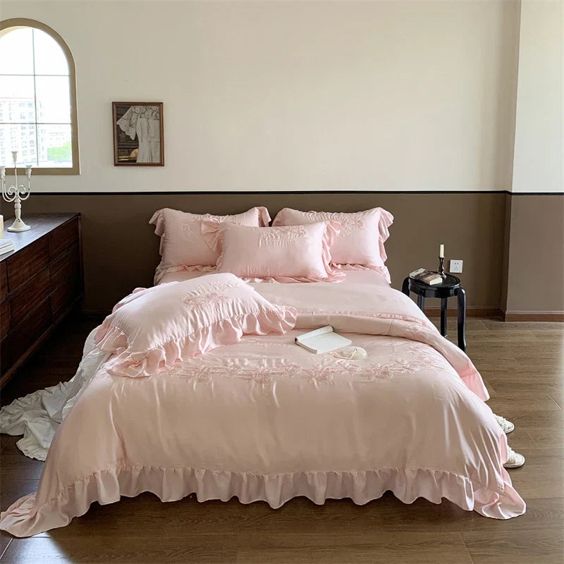Luxury 600TC Lyocell Soft Silky Cooling Bedding Set